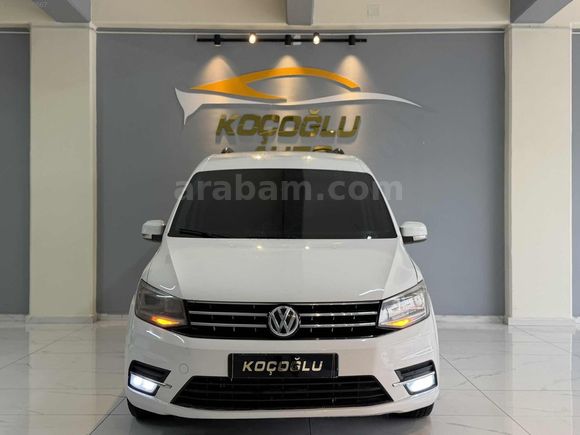 KOÇOĞLU AUTO'DAN HATASIZ BOYASIZ 2016 VW CADDY EXCLUSİVE 2.0TDI