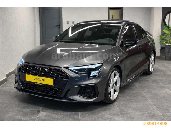 UC CARS AUDİ A3 35 TFSI S LİNE HYBRİD-CAM TAVAN-RS KLTK-45.000KM