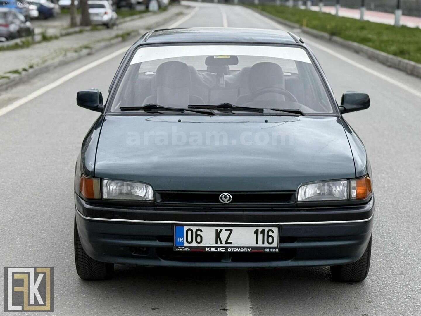 Galeriden Mazda 323 1.6 GLX 1994 Model Samsun 310.000 km Yeşil 4