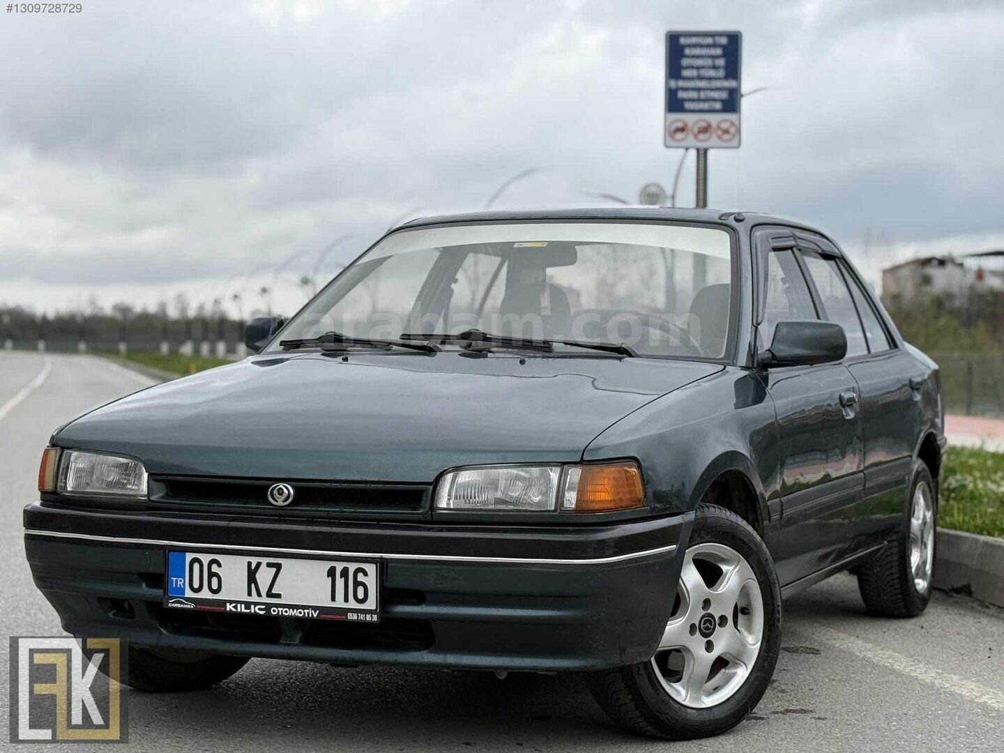 Galeriden Mazda 323 1.6 GLX 1994 Model Samsun 310.000 km Yeşil 7