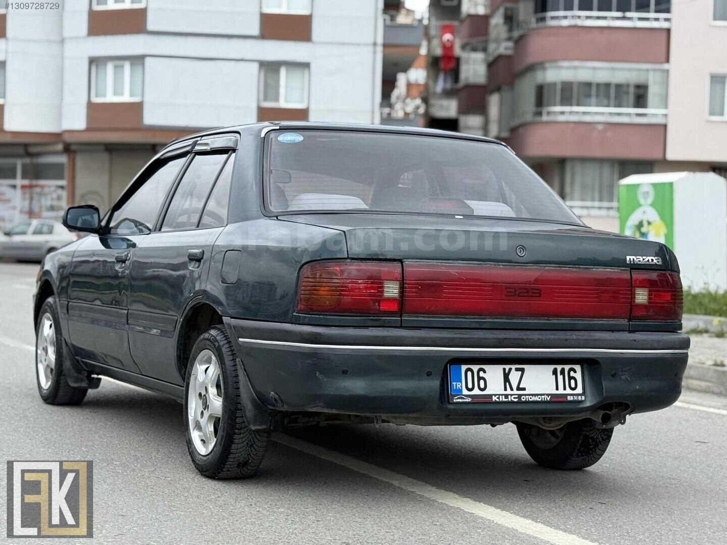Galeriden Mazda 323 1.6 GLX 1994 Model Samsun 310.000 km Yeşil 6