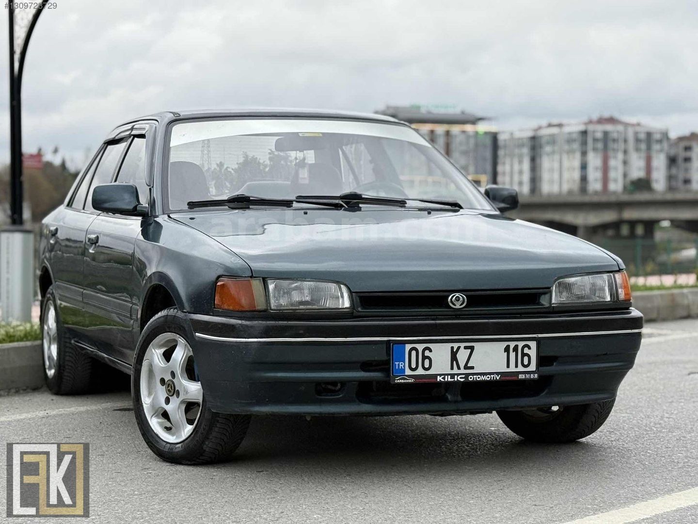 PSA94枚まとめ売り Galeriden Mazda 323 1.6 GLX 1994 Model Samsun 310.000 km Yeşil