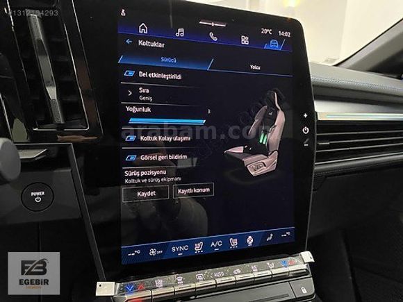 EGEBİR OTO/2025 MEGANE E-TECH/ALPİNE/TAM DOLU/YENİ KASA/MAT FÜME