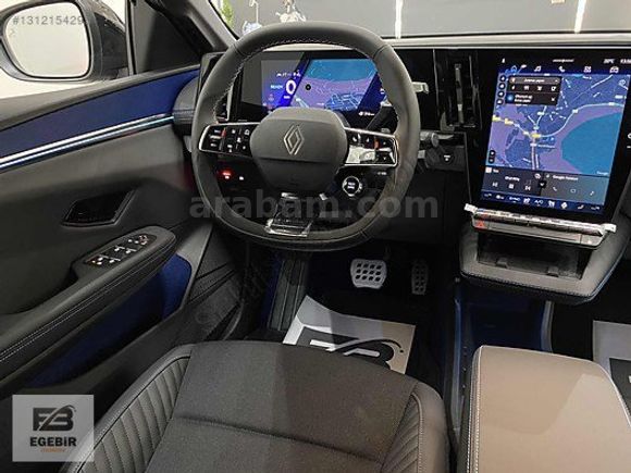 EGEBİR OTO/2025 MEGANE E-TECH/ALPİNE/TAM DOLU/YENİ KASA/MAT FÜME