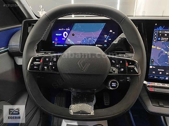 EGEBİR OTO/2025 MEGANE E-TECH/ALPİNE/TAM DOLU/YENİ KASA/MAT FÜME