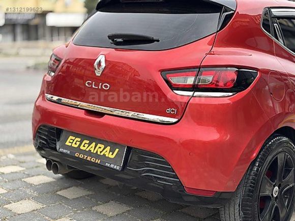 EG GARAJ'DAN CLIO 1.5DCI START&STOP İCON İÇ DIŞ KIRMIZI