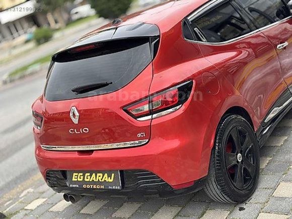 EG GARAJ'DAN CLIO 1.5DCI START&STOP İCON İÇ DIŞ KIRMIZI