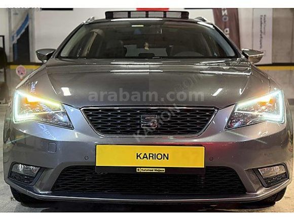 KARION DAN 2015 SEAT LEON HATASIZ AYARINDA CAM TAVN-NUBUK KOLTK