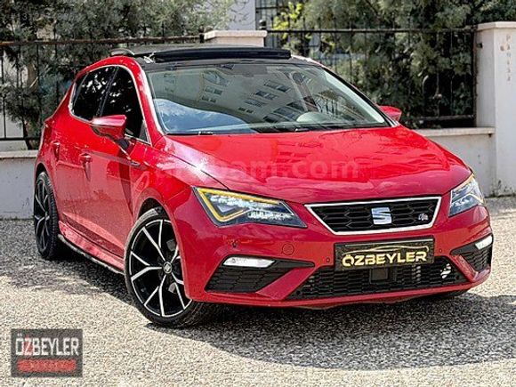 ÖZBEYLER MOTORS'DAN EMSALSİZ LEON FR 1.5 ECOTSİ KIRMIZI DÜŞÜK KM