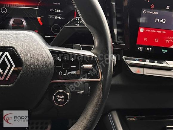 BORZ MOTOR'DAN %0.99 2023 AUSTRAL HATASIZ!+DÜŞÜK KM!+FULL PPF!!!