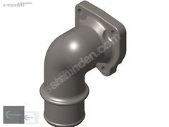 3943133 BMC OTOKAR TEMSA Cammins Motor Soğutma Suyu Dirseği