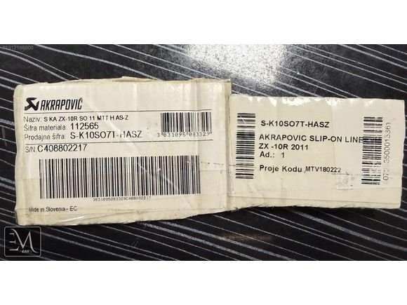 Galeriden Kawasaki Ninja ZX-10R 2012 Model Eskişehir 41.300 KM