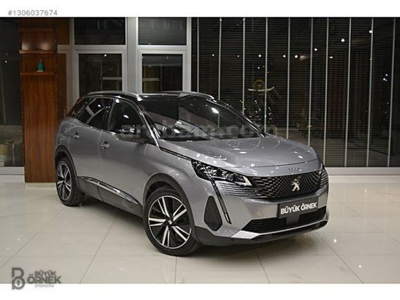 BÜYÜK ÖRNEK 2021 PEUGEOT 3008 1.5 BluHDİ GT HATASIZ BOYASIZ