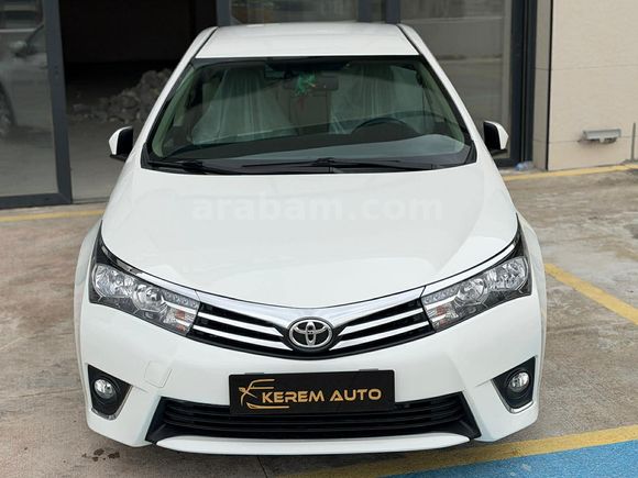İLK SAHİBİ 2014 COROLLA 1.6 ADVANCE 121 BİN'DE SERVİS BAKIMLI +