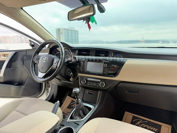 İLK SAHİBİ 2014 COROLLA 1.6 ADVANCE 121 BİN'DE SERVİS BAKIMLI +
