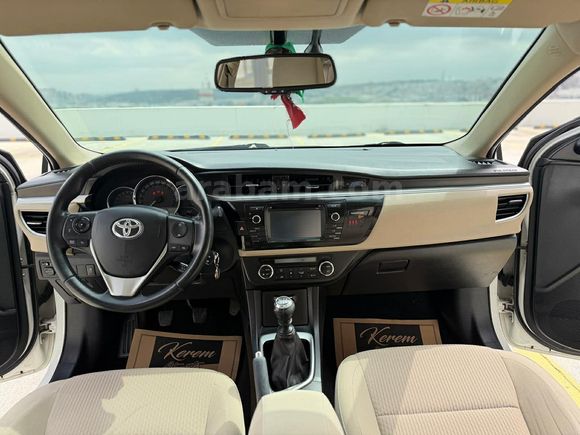 İLK SAHİBİ 2014 COROLLA 1.6 ADVANCE 121 BİN'DE SERVİS BAKIMLI +