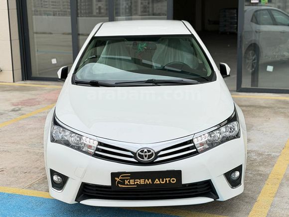 İLK SAHİBİ 2014 COROLLA 1.6 ADVANCE 121 BİN'DE SERVİS BAKIMLI +