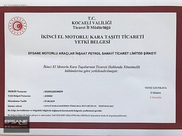 FİAT ANA BAYİİ EFSANE İZMİT -2023 OPELCOMBO CARGO ELEG XL 6100KM