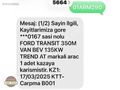 2023 E-Transit 350M 184Hp Led Şerit Takip+360+BOYASIZ~Taha Plaza