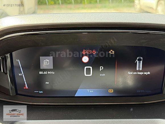 2026 MODEL PEJO PARTNER OTOMATİK 0 KM HATASIZ 4 CAM OTOMATİK