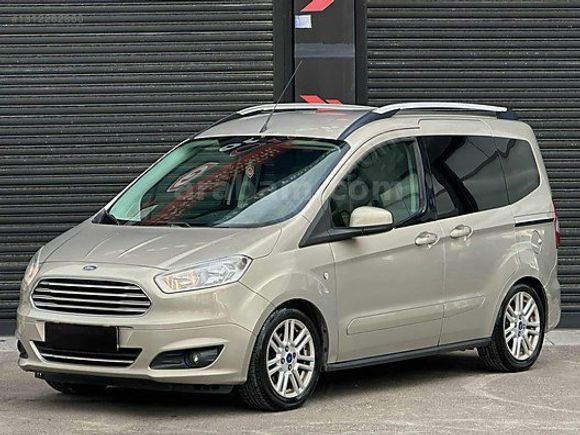 BOYASIZ HATASIZ İLK SAHİP ! 120 BİN KM COURIER 1.6TDCI TIT. PLUS