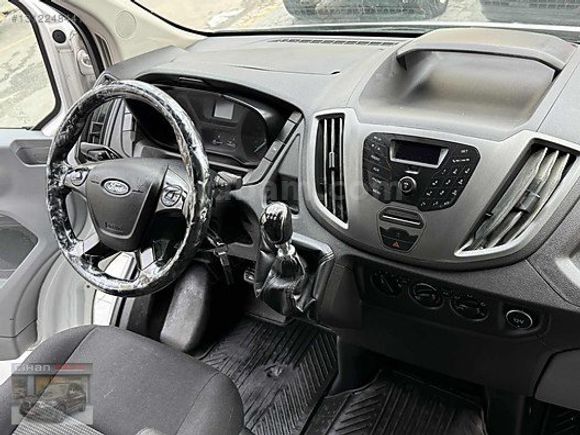 2018 TRANSİT 350 E 163.000 KM'DE JUMBO PANELVAN TEK TEKER