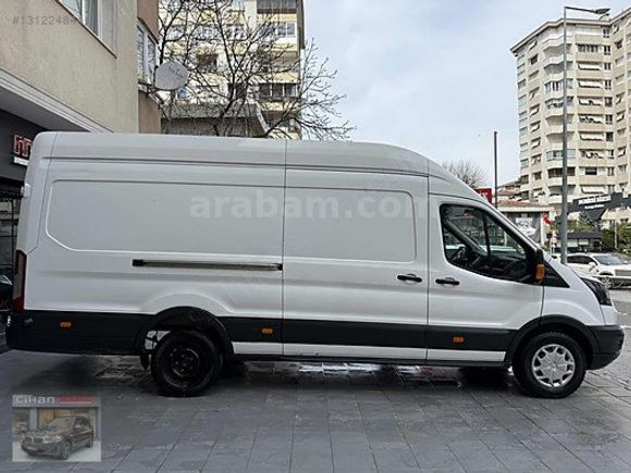 2018 TRANSİT 350 E 163.000 KM'DE JUMBO PANELVAN TEK TEKER