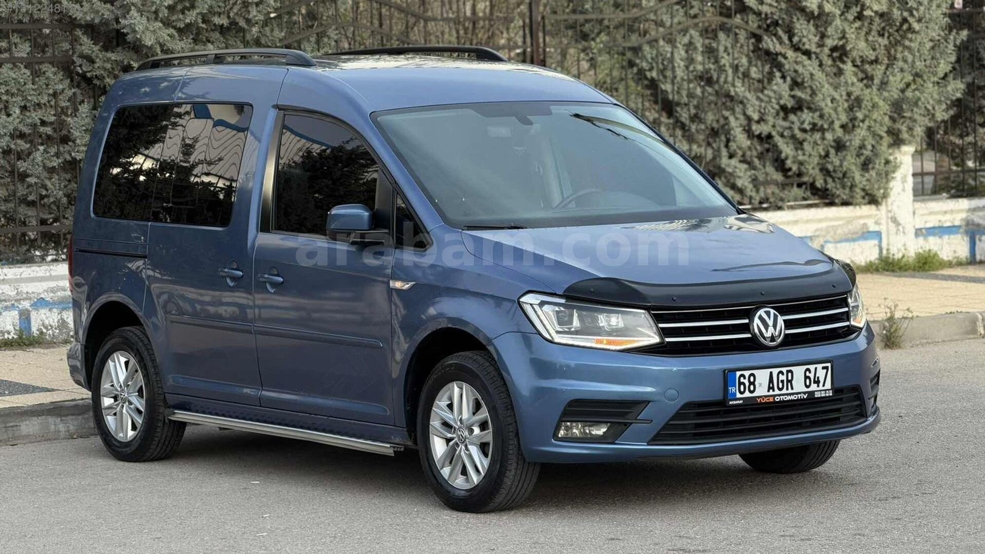 Galeriden Volkswagen Caddy 2.0 TDI Exclusive 2016 Model Aksaray 249.000 km Mavi 6