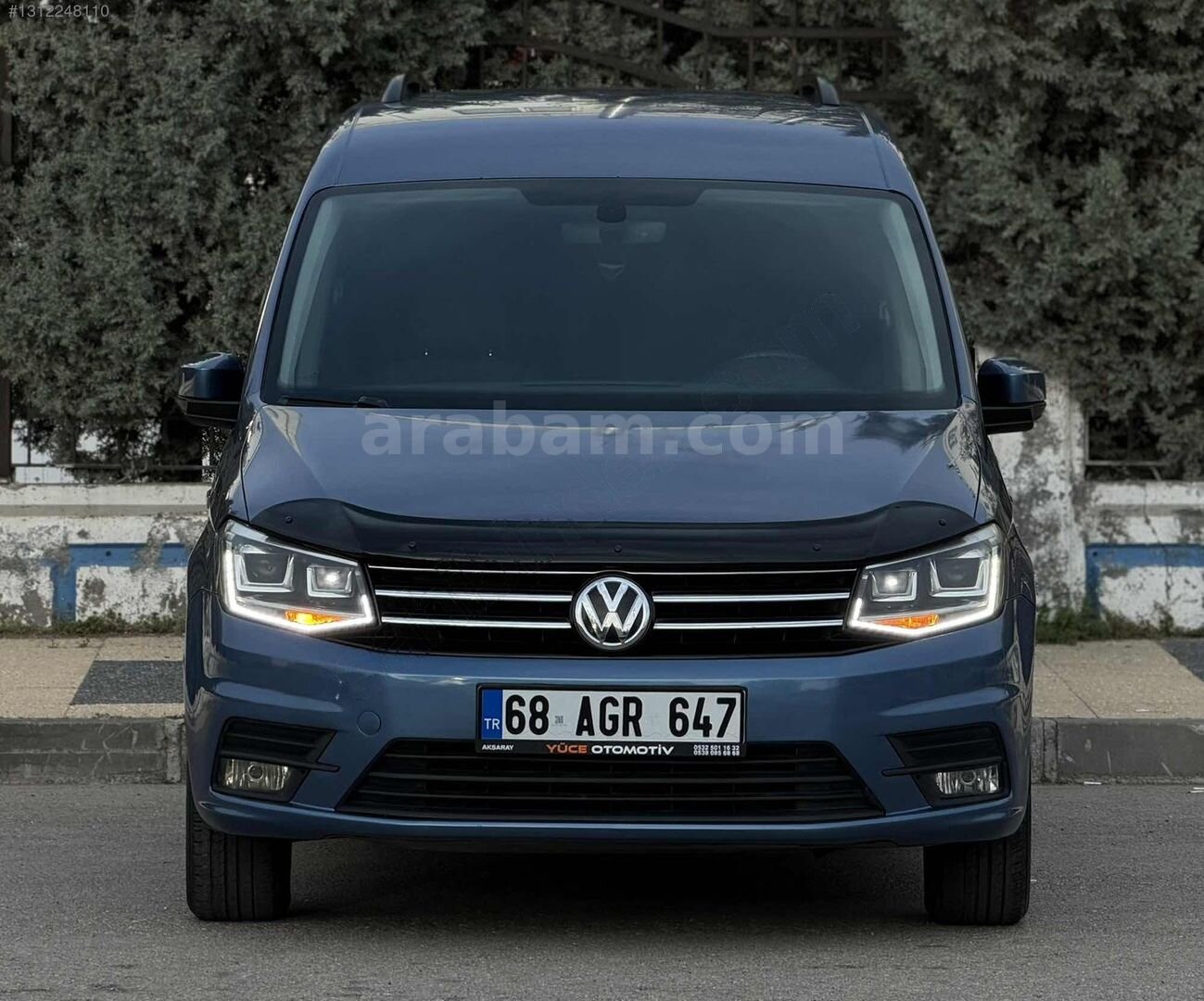 Galeriden Volkswagen Caddy 2.0 TDI Exclusive 2016 Model Aksaray 249.000 km Mavi 3