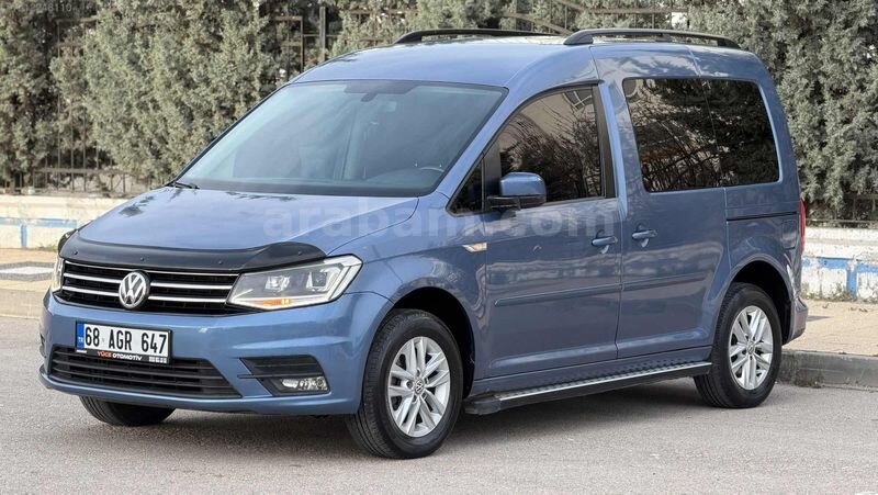 Galeriden Volkswagen Caddy 2.0 TDI Exclusive 2016 Model Aksaray 249.000 km Mavi