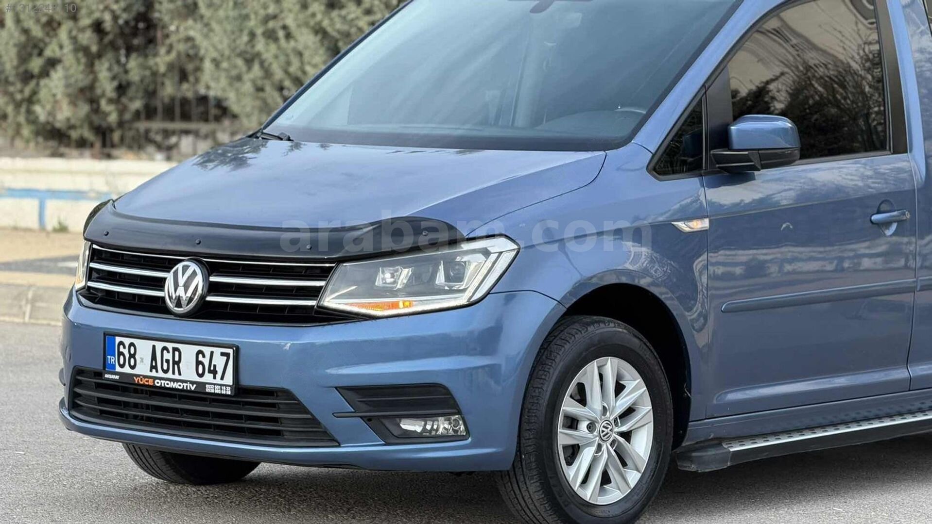 Galeriden Volkswagen Caddy 2.0 TDI Exclusive 2016 Model Aksaray 249.000 km Mavi 2