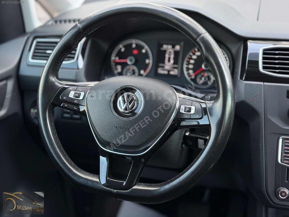 BOYASIZ 2017 VOLKSWAGEN CADDY 2.0 TDI EXCLUSIVE OTOMATİK