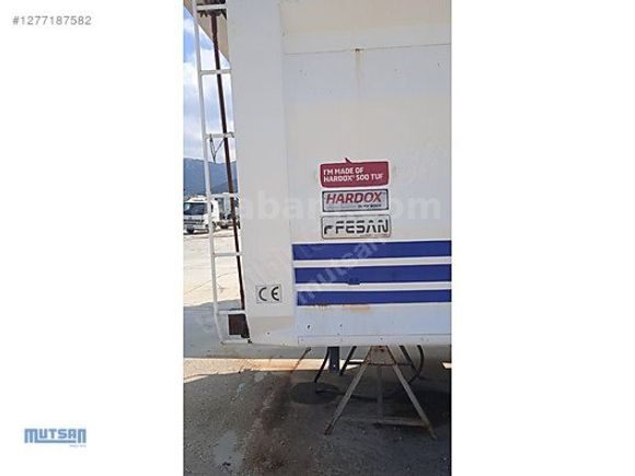 MUTSAN OTOMOTİVDEN SATILIK HARDOX DAMPER