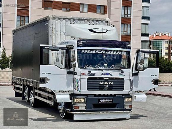 2007 MAN TGL 12.180 KAYAR PERDE ORJ.425.BİN KM'DE 10 TKR HATASIZ