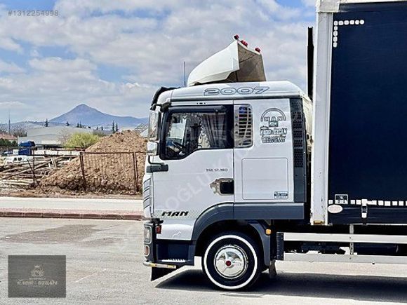 2007 MAN TGL 12.180 KAYAR PERDE ORJ.425.BİN KM'DE 10 TKR HATASIZ