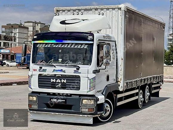 2007 MAN TGL 12.180 KAYAR PERDE ORJ.425.BİN KM'DE 10 TKR HATASIZ