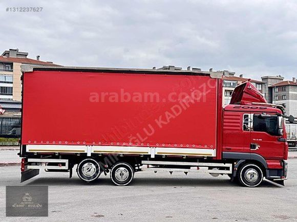 2009 MAN TGL 12.180 3 KAYAR PERDE ORJ.514.BİN KM'DE 10 TKR FULL