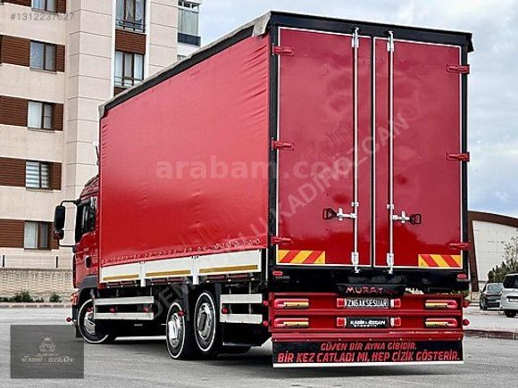2009 MAN TGL 12.180 3 KAYAR PERDE ORJ.514.BİN KM'DE 10 TKR FULL