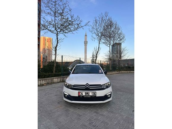 Sahibinden Citroen C-Elysée 1.6 BlueHDI Feel 2018 Model  173.000 km Beyaz