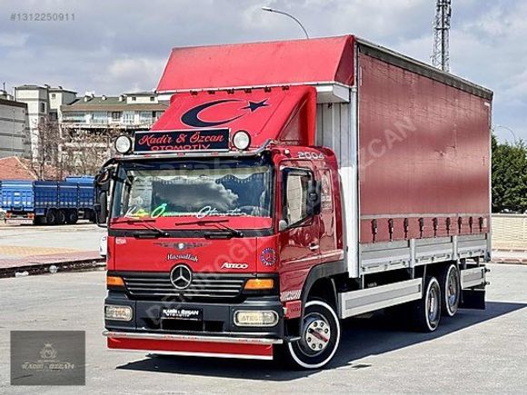 2004 ATEGO 15.17 ORJ 718.BİN KM KAYAR PERDE 10 TKR KLİMALI FULL