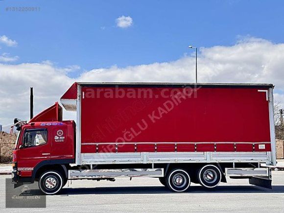 2004 ATEGO 15.17 ORJ 718.BİN KM KAYAR PERDE 10 TKR KLİMALI FULL