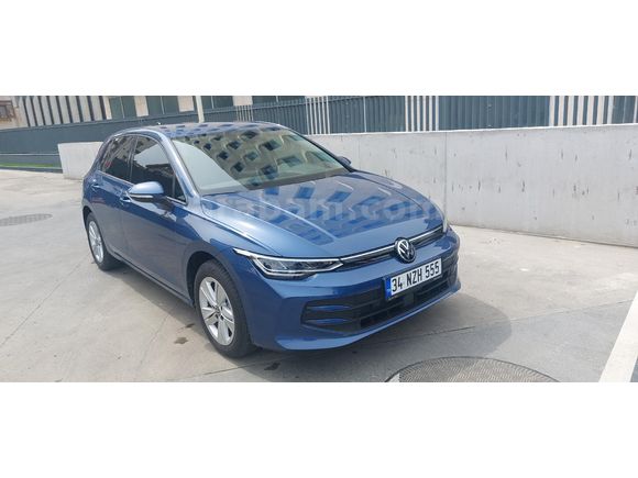 Sahibinden Volkswagen Golf 1.5 eTSI Life 2025 Model Sfır Anemon mavi 