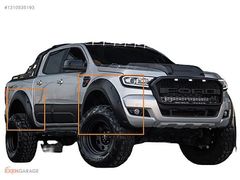 Ford Ranger Çamurluk Dodik Seti - 2012/2023