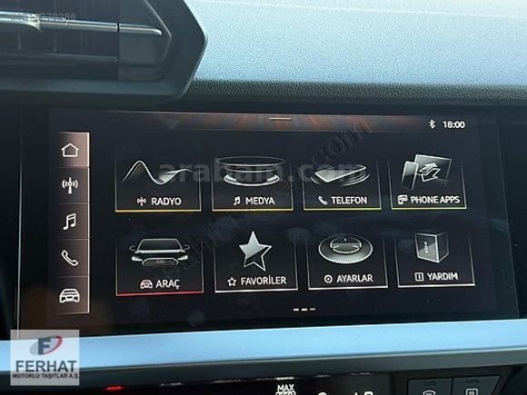 2022 MODEL*AUDİ A3 SEDAN 35TFSI ADVANCED S-TRONİC*%20 KDV**