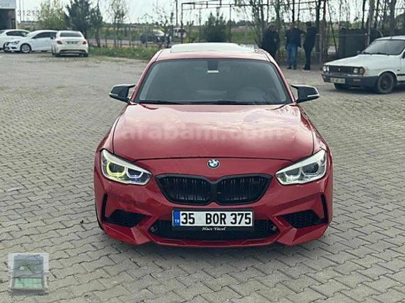 BMW 116d GIRLAK DOLU EXTRALI KIRMIZI