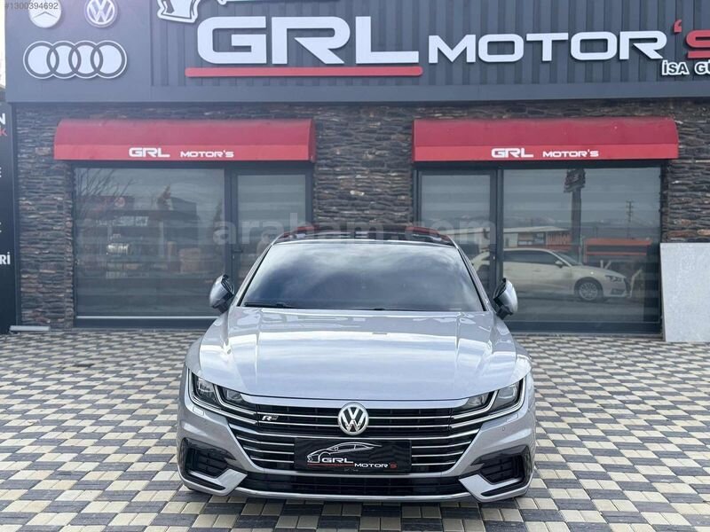 Galeriden Volkswagen Arteon 1.5 TSI R Line 2018 Model Ankara 157.000 km Gri
