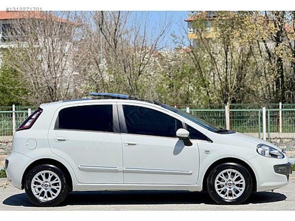 _TR'TEK_2012 FİAT PUNTO EVO 1.4 DYNAMİC_81.ooo KM'de_BOYASIZ_