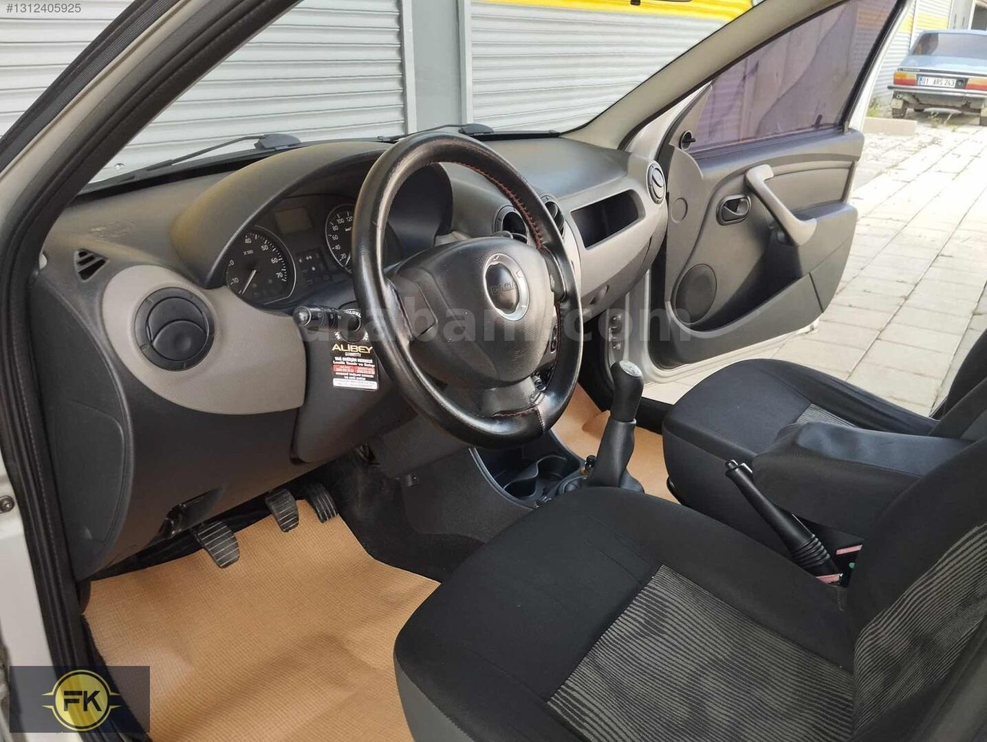 2009 model Dacia Sandero Benzin lpğ 5