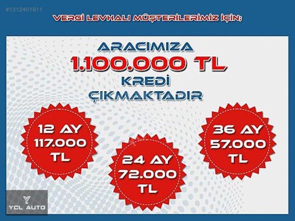 YCL AUTO 2019 FOCUS TİTANİUM-CAM TVN-ŞRT TKP-HATASIZ-155.000KM