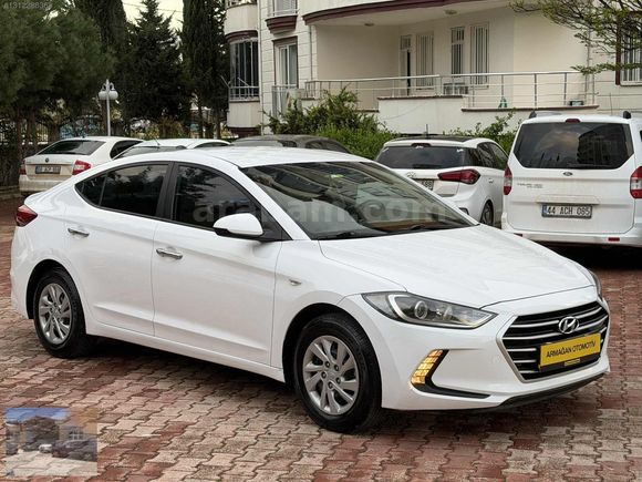 2017 ELANTRA1.6 D-CVVT STYLE OTOMATİK BOYASIZ LPGLİ